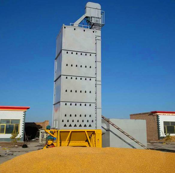 Corn drying tower